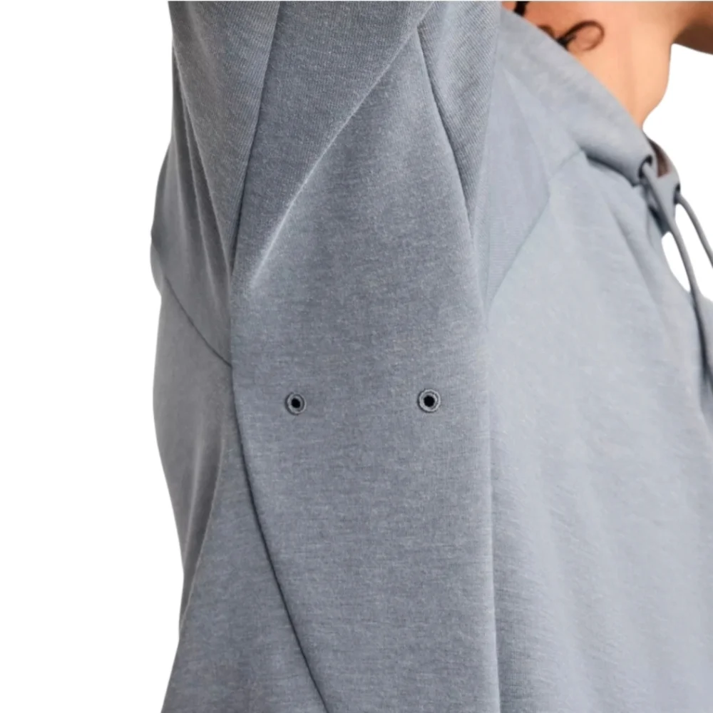 Nike Men's Dri-FIT UV Pullover Versatile Hoodie Cool Grey FZ0969-065 Size XXL - Picture 4 of 9